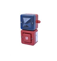 CombiStrobe SONFL1  24vDC [ red] BLUE 100dB(A) 5J IP66 10T 20-28vDC